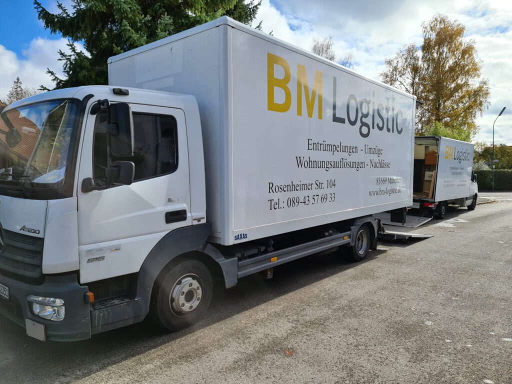 Wohnungsauflösungen, Entrümpelungen, Umzüge, Nachlässen und Lagerungen in München und Umgebung.